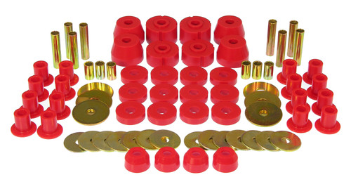 Prothane 72-93 Dodge Ramcharger 4wd Total Kit - Red - 4-2017