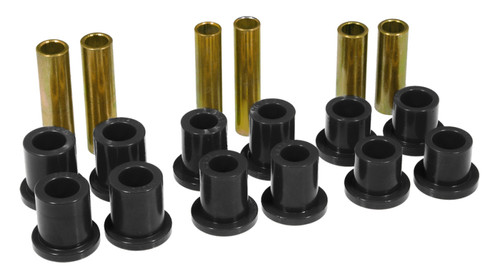 Prothane 73-79 Ford F350 2wd Rear Leaf Spring Bushings - Black - 6-1006-BL