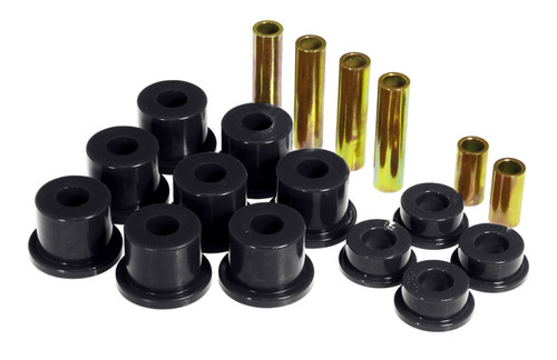 Prothane 80-98 Ford F350 Front Spring Bushings - Black - 6-1013-BL