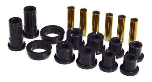 Prothane 91-94 Ford Explorer 2/4wd Rear Spring & Shackle Bushings - Black - 6-1019-BL