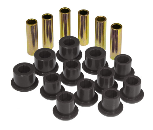 Prothane 98-08 Ford Ranger Rear Leaf Spring Bushings - Black - 6-1027-BL