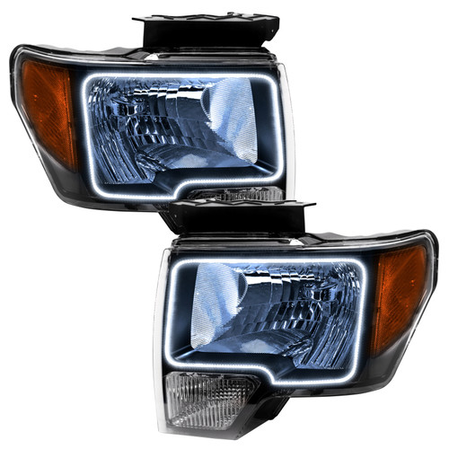 Oracle 09-14 Ford F-150 LED HL - Black - White - 7188-001