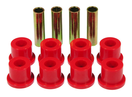Prothane 68-72 Ford Truck 2wd Rear Frame Shackle Bushings - Red - 6-812