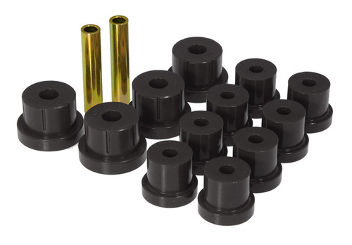 Prothane 67-69 Chevy Camaro Rear Multi-Leaf Bushings - Black - 7-1011-BL