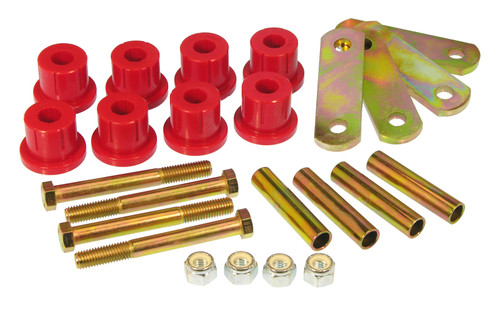 Prothane 62-74 Chevy Camaro/Nova HD Shackle Bushings - Red - 7-1053