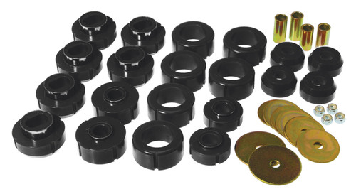 Prothane 81-91 Chevy K10 Blazer Body Mount Kit - Black - 7-110-BL