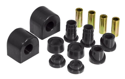 Prothane 88-96 Chevy Corvette Front Sway Bar Bushings - 22mm - Black - 7-1150-BL