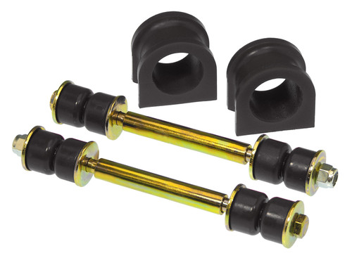 Prothane 07-14 Chevy Silverado Front Sway Bar Bushings - 36mm - Black - 7-1193-BL