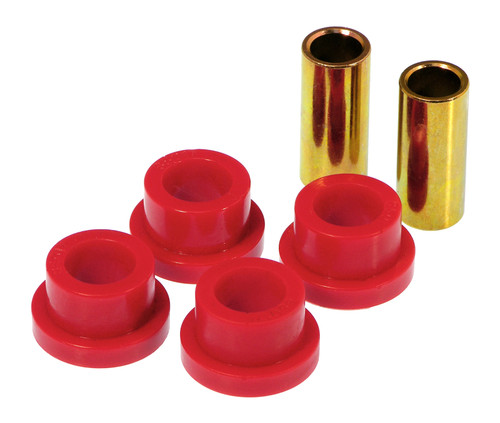 Prothane 65-70 GM Full Size Rear Panhard Bar Bushings (1 1/8in ends) - Red - 7-1208