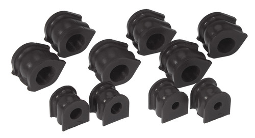 Prothane 06+ Honda Civic Front/Rear Sway Bar Bushing Kit - Black - 8-1143-BL