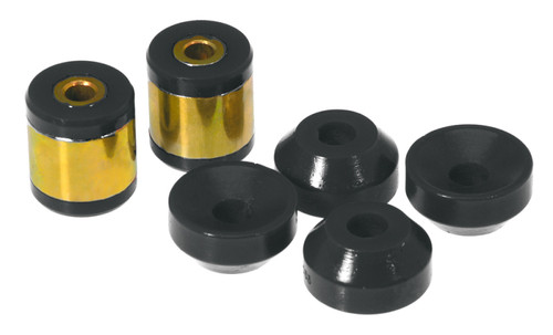 Prothane 96-00 Honda Civic Upper/Lower Rear Shock Bushing - Black - 8-904-BL