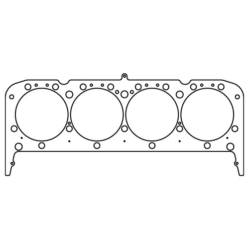 Cometic GM SB2.2 Small Block V8 .092in MLS Cylinder Head Gasket - 4.190in Bore - With Steam Holes - C5472-092
