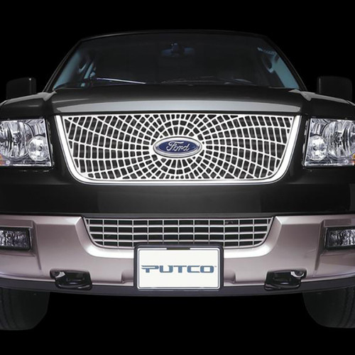 Putco 02-08 GMC Envoy Liquid Spider Web Grilles - 303133