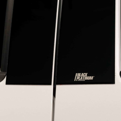 Putco 04-14 Ford F-150 Super Crew (Set of 4) Black Platinum Pillar Posts Classic - 402601BP