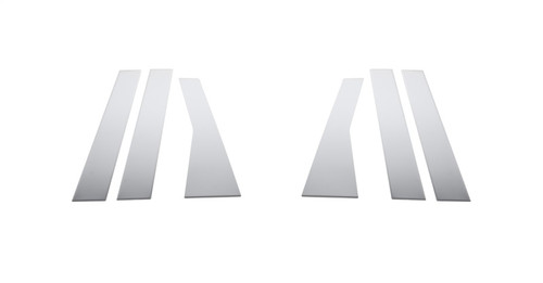 Putco 11-17 Jeep Grand Cherokee - 6pcs Stainless Steel Pillar Posts Classic - 402668