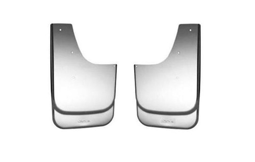 Putco Universal - Set of 2 (Can Be Used on Front or Rear) 17.71in x 11.95in Form Fitted Mud Skins - 79611