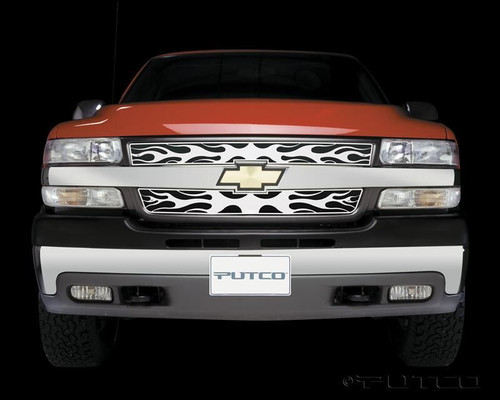 Putco 00-06 Chevrolet Suburban / Tahoe Flaming Inferno Stainless Steel Grille - 89108