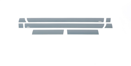 Putco 15-19 Chevy Silverado HD Dually Regular Cab (8pcs) Black Platinum Rocker Panels - 9751231BP