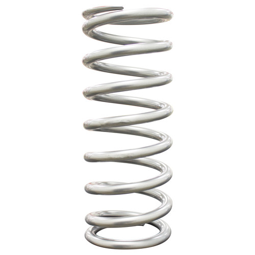 QA1 2-1/2in ID High Travel Spring - 12in Length x 80lbs/in - Silver Powder Coated - 12HT080