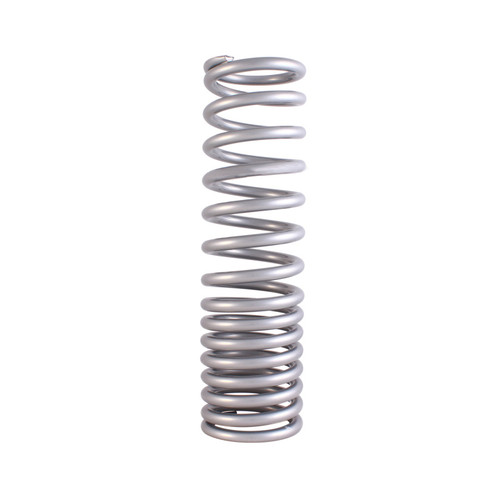 QA1 2-1/2in ID Variable Rate High Travel Spring - 12in Length x 100/200lbs/in - Silver Powder Coated - 12HT100/200