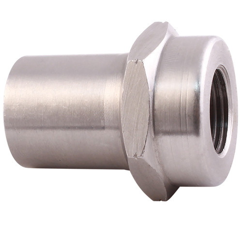 QA1 Tube Adapter - 1-1/4in OD - Hex - Left Hand - 3/4-16 Thread .120 Wall - Alloy - 1845-105