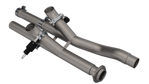 2017-2020 Ford F-150 Raptor QTP Aggressor Cutout Pipes - 540117