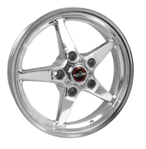 Race Star 92 Drag Star 17x4.50 5x135bc 1.75bs Direct Drill Polished Wheel - 92-745532DP