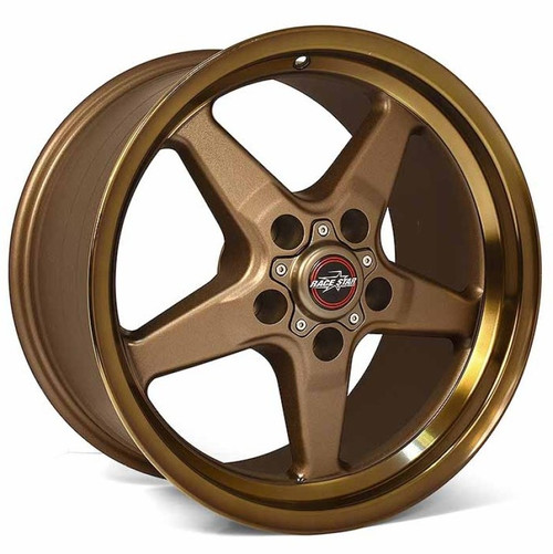 Race Star 92 Drag Star Bracket Racer 17x9.5 5x4.75BC 6.875BS Bronze Wheel - 92-795253BZ