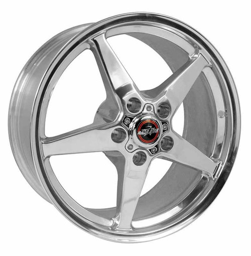Race Star 92 Drag Star 18x8.50 5x4.75bc 5.44bs Direct Drill Polished Wheel - 92-885250DP
