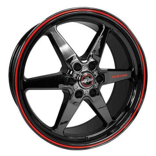 Race Star 93 Truck Star 20x9.00 6x5.50bc 5.92bs Direct Drill Dark Star Gloss Black Wheel - 93-090851B