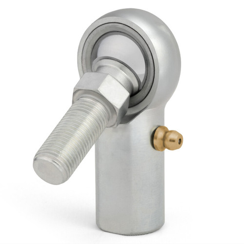 QA1 H Series 3-Pc Rod End - Female/Right Hand - .375in Bore x 3/8-24 w/Stud & Zerk - Alloy Steel - HFR6SZ Photo - Primary