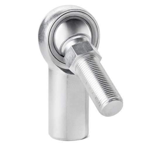 QA1 H Series 3-Pc Rod End - Female/Right Hand - .375in Bore x 3/8-24 w/Stud - Alloy Steel w/PTFE - HFR6TS Photo - Primary