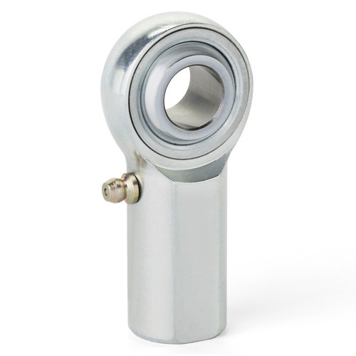 QA1 H Series 3-Pc Rod End - Female/Right Hand - .5in Bore x 1/2-20 w/Zerk - Alloy Steel - HFR8Z Photo - Primary