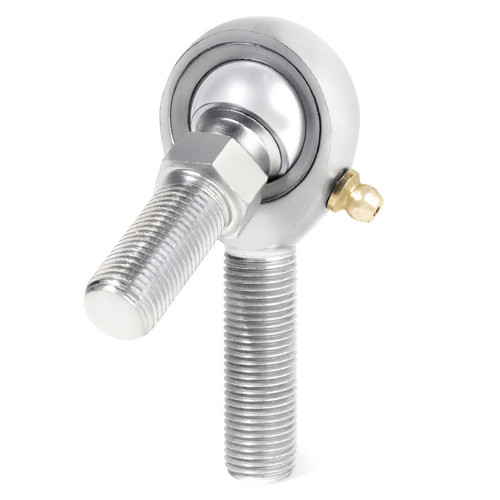 QA1 H Series 3-Pc Rod End - Male/Left Hand - .625in Bore x 3/4-16 w/Stud & Zerk - Alloy Steel - HML10-12SZ Photo - Primary