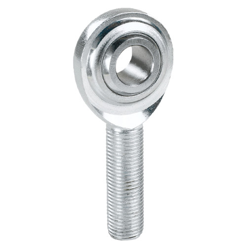 QA1 G Series 2-Pc Rod End - Male/Right Hand - 8mm Bore x M8x1.25 - Stainless Steel w/PTFE - MGMR8T