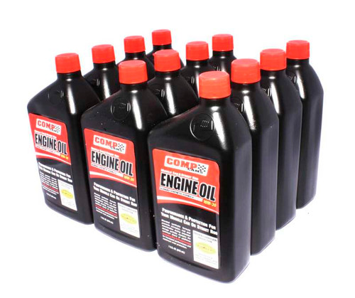 COMP Cams 15W-50 Muscle Car &amp; Street Rod Engine Oil - 12 Qt. - 1595-12