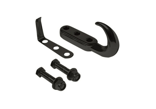 Rampage 1945-1949 Jeep CJ2A Tow Hook Kit - Black - 7605