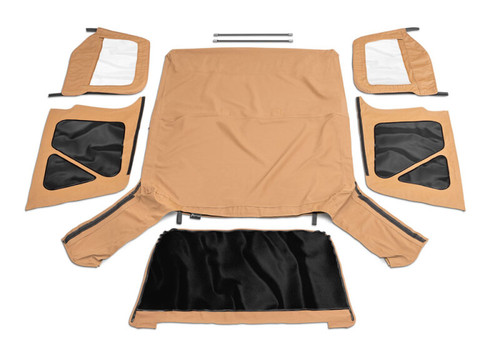 Rampage 1997-2006 Jeep Wrangler(TJ) OEM Replacement Top - Spice Denim - 912917