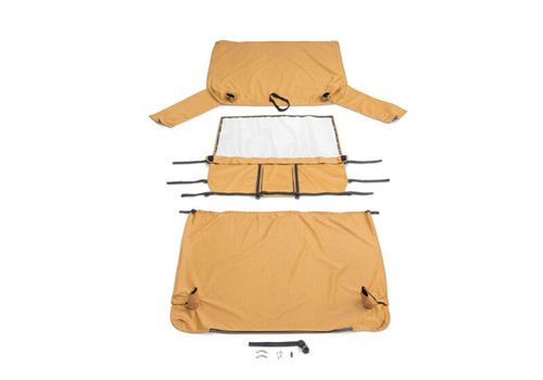 Rampage 1992-1995 Jeep Wrangler(YJ) Cab Soft Top And Tonneau Cover - Spice Denim - 993017