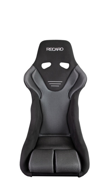 Recaro RS-G Motorsport Seat - Black Kamui/Silver Glass Mesh (4/5/6 Point Belt) - NA-081.20.968