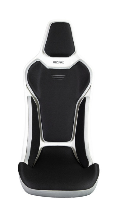 Recaro RCS Ergonomic Seat - White/Black Glass Mesh (3 Point Belt) - NA-087.20.620