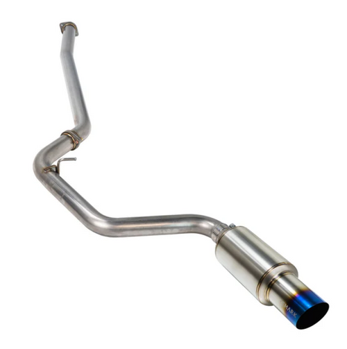Remark 08-14 Subaru WRX / STI Hatch Cat-Back Exhaust R1 Spec Single Exit Titanium - RK-C1076S-02T