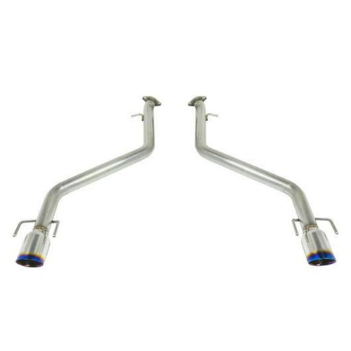 REMARK 2021+ Lexus IS300/ IS350 Axleback Exhaust - Burnt Stainless Double Wall Tip (Muffler Version) - RO-TTE4-DM