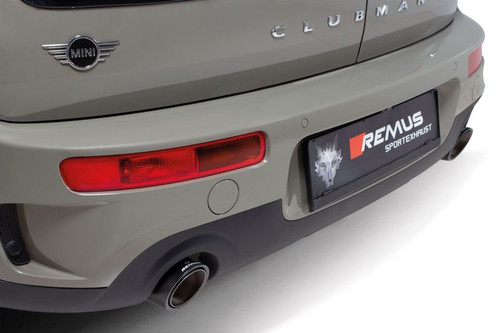 Remus 2015+ Mini Cooper S Clubman F54 2.0L Turbo (B48A20F w/GPF) GPF-Back Exhaust (Tail Pipe Set Req - 752519 1500