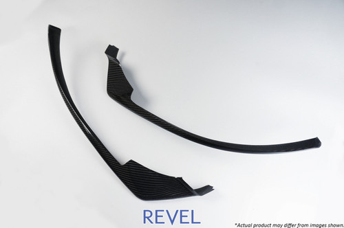 Revel GT Dry Carbon Front Lip Covers 16-18 Mazda MX-5 - 2 Pieces - 1TR4GT0AM01