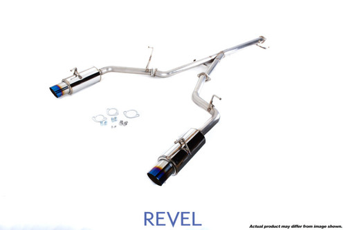 Revel Medallion Touring-S Catback Exhaust - Dual Muffler/ Blue Tip 90-99 Mitsubishi 3000GT VR4 - T90034KR