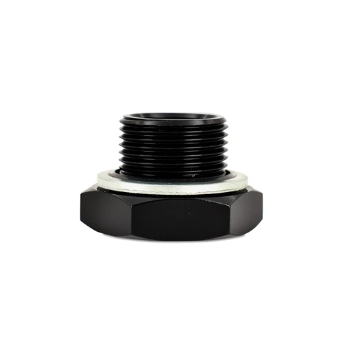 Mishimoto M22 x 1.5 With 1/8-27 NPT Port - Aluminum Fitting - Black - MMFT-M22-18NPT Photo - Primary