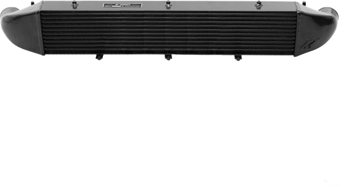 Mishimoto 2014-2016 Ford Fiesta ST 1.6L Front Mount Intercooler (Black) Kit w/ Pipes (Silver) - MMINT-FIST-14KPBK