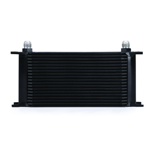 Mishimoto Universal 19 Row Oil Cooler - Black - MMOC-19BK Mishimoto Universal 19 Row Oil Cooler - Black - MMOC-19BK