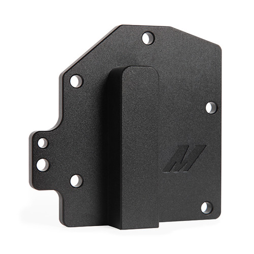 Mishimoto 2015+ Ford Mustang GT RHD Oil Cooler Block-Off Plate - Black - MMOCP-MUS8-15